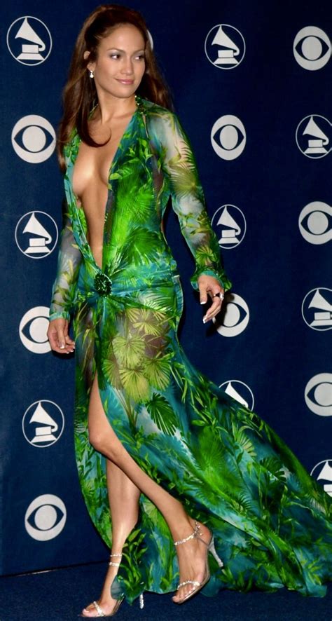 jlo green versace dress|jlo green dress grammy 2000.